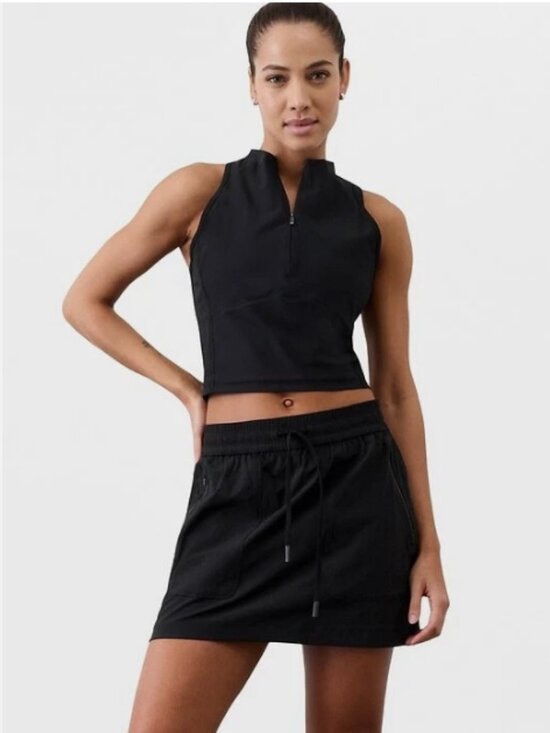 Athleta Pants - Athleta Trekkie North Skort; NWT; Size Large; Black